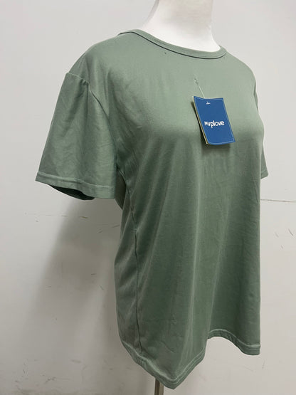 【Mvplove Sage Green T-shirt】—— Comfortable & Versatile Daily Basic