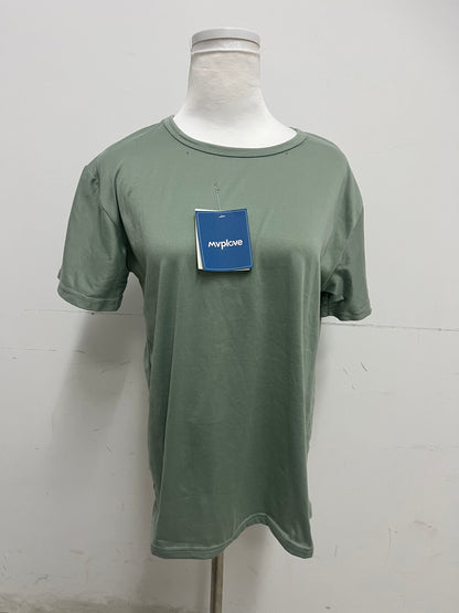 【Mvplove Sage Green T-shirt】—— Comfortable & Versatile Daily Basic