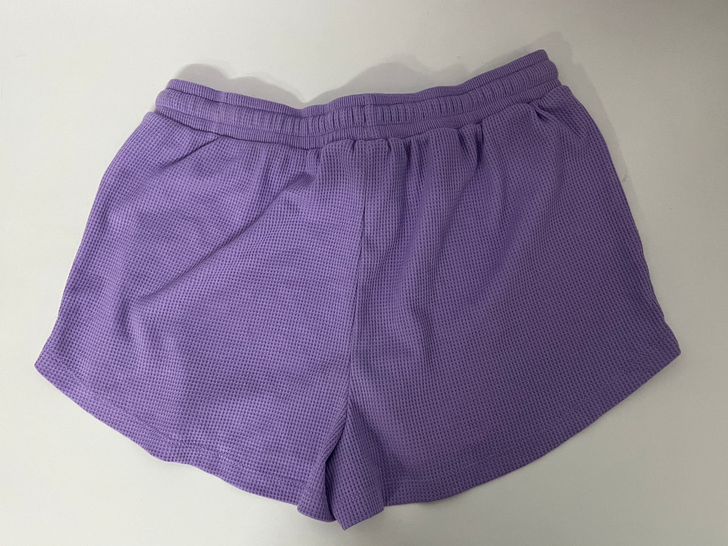 [Mythbird Pants]——Mythbird Waffle Knit Lounge Shorts - Soft Skin-Friendly Casual Hot Pants