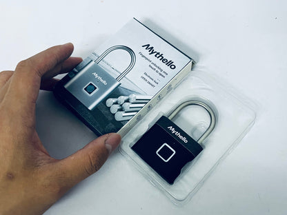 Mythello Electric locks Fingerprint Smart Padlock: One Touch to Open, Redefining Security and Convenience