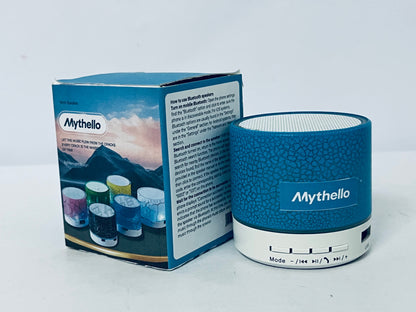 Mythello Loudspeakers Crack Texture Bluetooth Speaker - A Feast for the Ears with Compact Body and Powerful Sound
