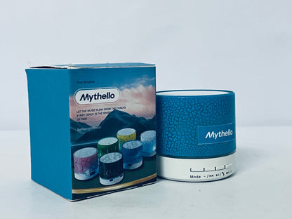 Mythello Loudspeakers Crack Texture Bluetooth Speaker - A Feast for the Ears with Compact Body and Powerful Sound