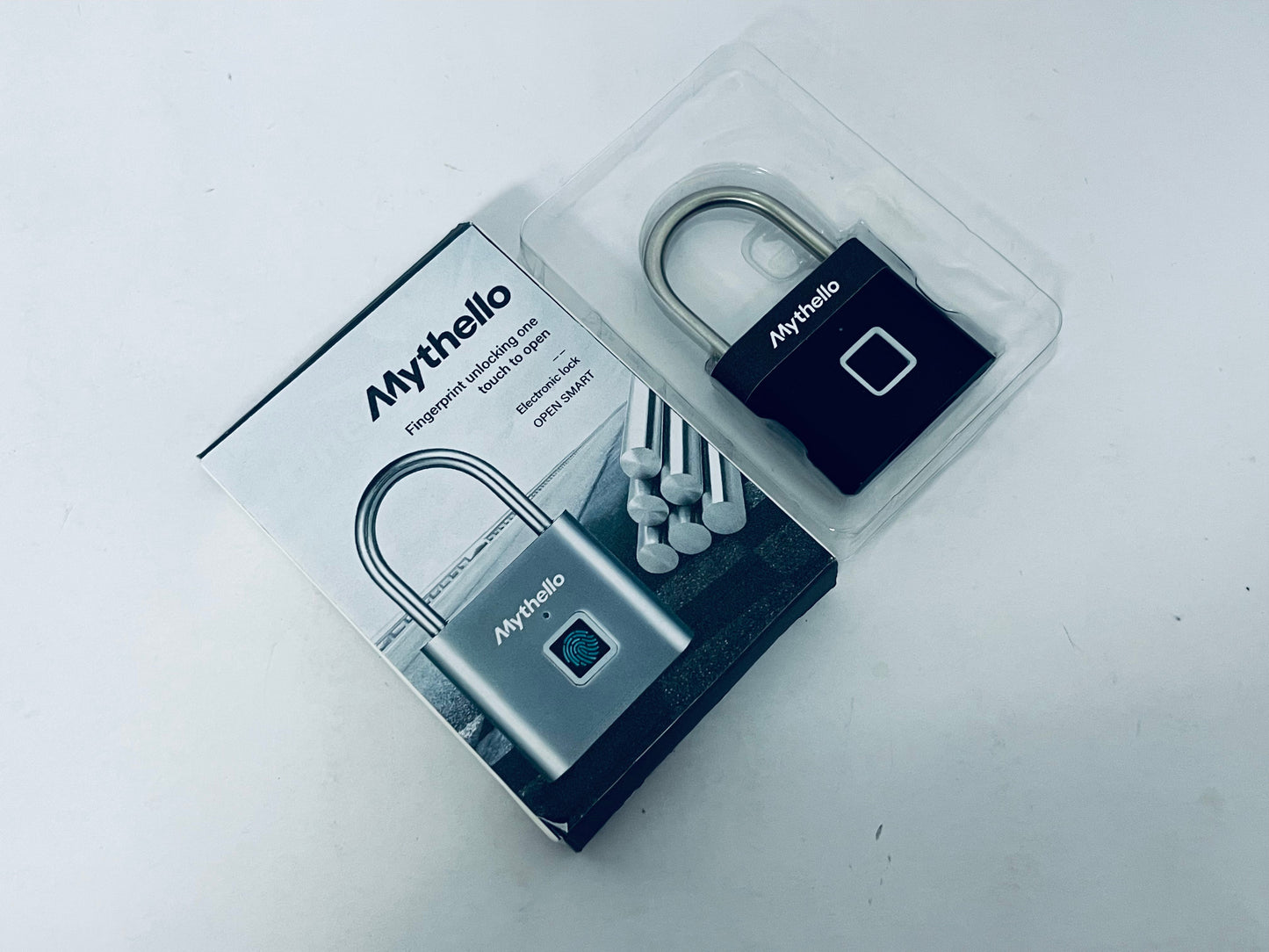 Mythello Electric locks Fingerprint Smart Padlock: One Touch to Open, Redefining Security and Convenience