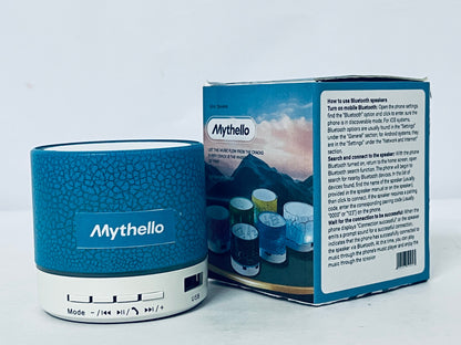 Mythello Loudspeakers Crack Texture Bluetooth Speaker - A Feast for the Ears with Compact Body and Powerful Sound