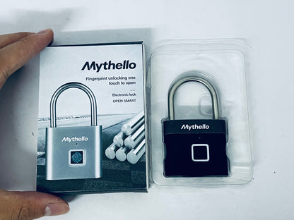 Mythello Electric locks Fingerprint Smart Padlock: One Touch to Open, Redefining Security and Convenience