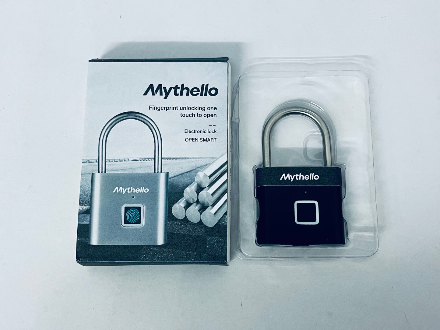 Mythello Electric locks Fingerprint Smart Padlock: One Touch to Open, Redefining Security and Convenience