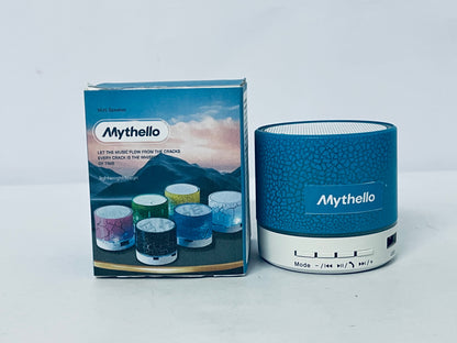 Mythello Loudspeakers Crack Texture Bluetooth Speaker - A Feast for the Ears with Compact Body and Powerful Sound