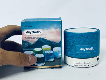 Mythello Loudspeakers Crack Texture Bluetooth Speaker - A Feast for the Ears with Compact Body and Powerful Sound