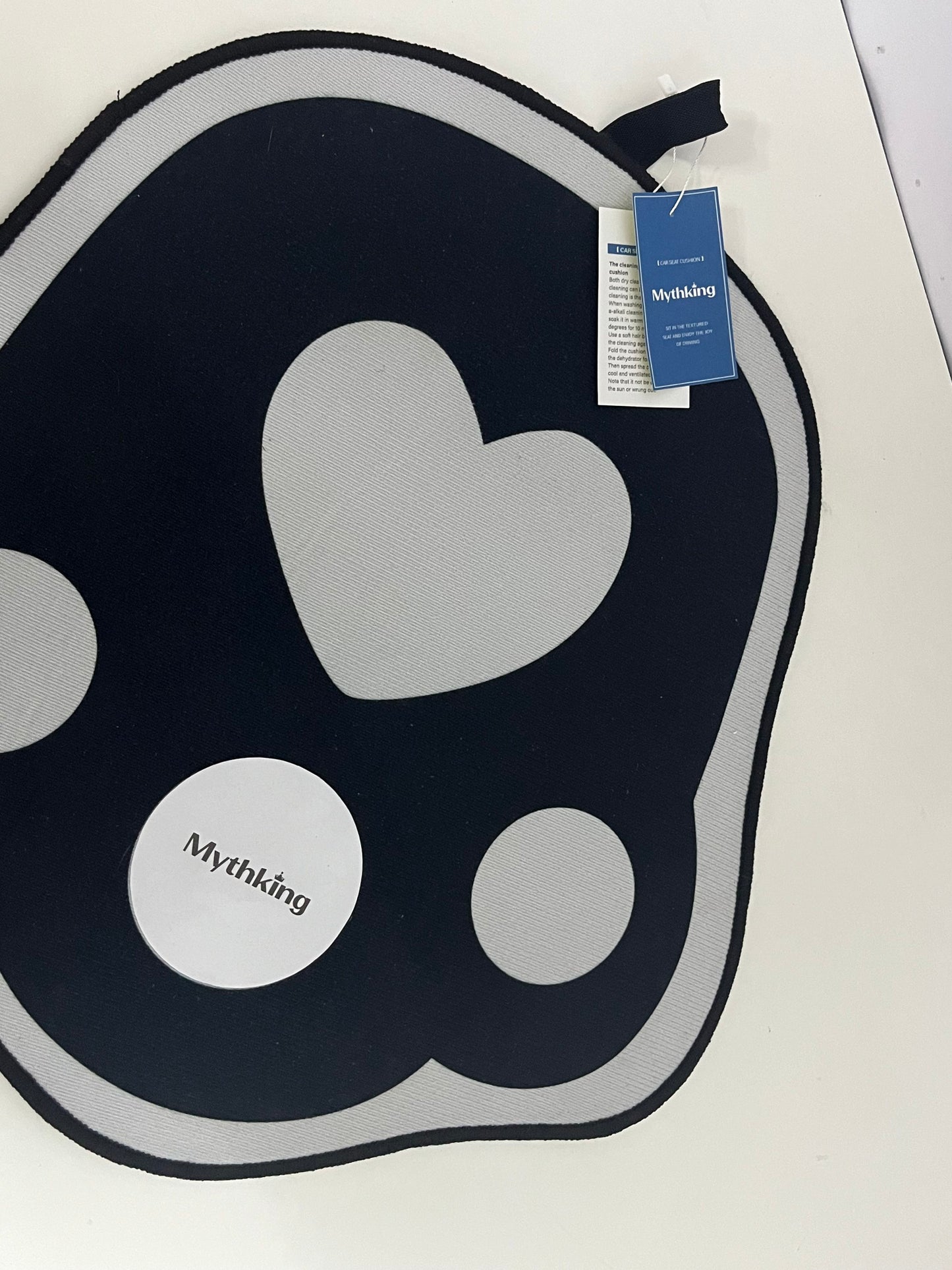 [Mythking Vehicle seat cushions]——Mythking Cute Heart Car Seat Cushion - All-Season Breathable Anti-Slip Pad