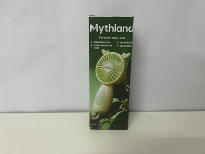 【Mythland Bear Ear Handheld Mini Fan】—— Cute, Long-Lasting Cooling for Summer Days