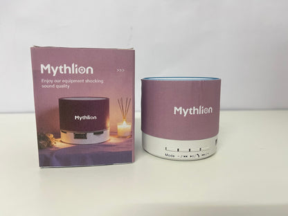 【Mythlion Portable Bluetooth Speaker】—— Compact Design, Rich Sound for Every Moment