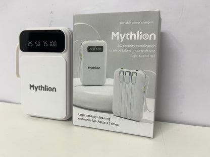 Mythlion Portable Power Bank High-Capacity Charging for On-the-Go Life