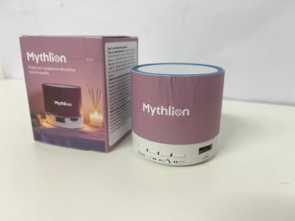 【Mythlion Portable Bluetooth Speaker】—— Compact Design, Rich Sound for Every Moment