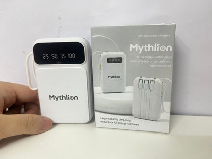 Mythlion Portable Power Bank High-Capacity Charging for On-the-Go Life