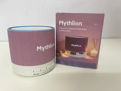 【Mythlion Portable Bluetooth Speaker】—— Compact Design, Rich Sound for Every Moment