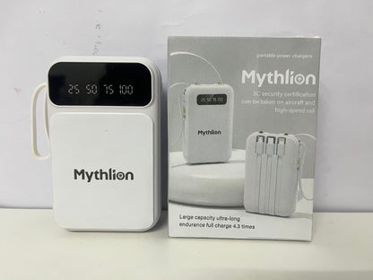 Mythlion Portable Power Bank High-Capacity Charging for On-the-Go Life