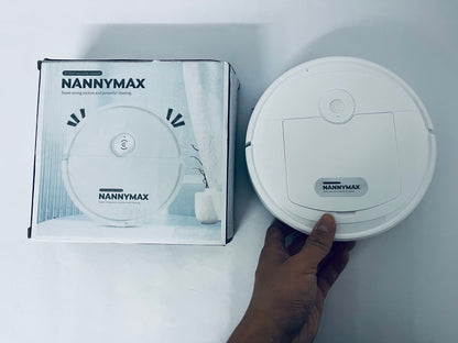  NANNYMAX Electric Cordless Sweepers Vacuum Cleaner,Slim,Low Noise,Automatic Self-Charging