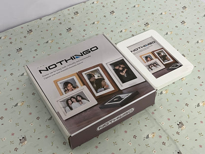 NOTHINGO Picture frames 4x6,Magnetic Wooden Frames, Magnetic Picture Frames for Refrigerator， Magnetic Photo Frames, Magnet Picture Frame, Magnetic Frames for Refrigerator,Photo Board,Art Display, Locker