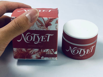 NOTYET Whitening and Brightening Face Cream, Fermented Natural Ingredients, 30g