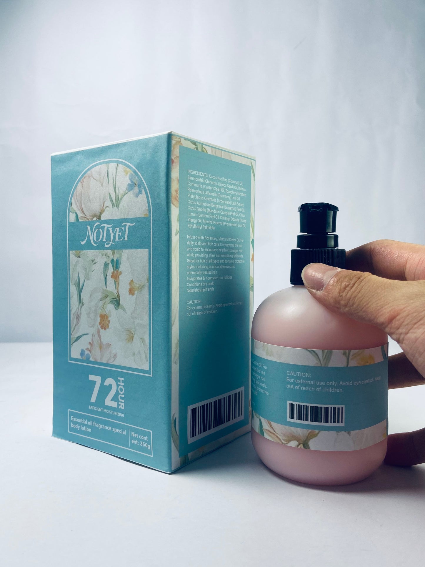 NOTYET Body Milks Daily Hand & Body Lotion with  Essential oil fragrance specialbody lotion for All Skin Type-  350 ML