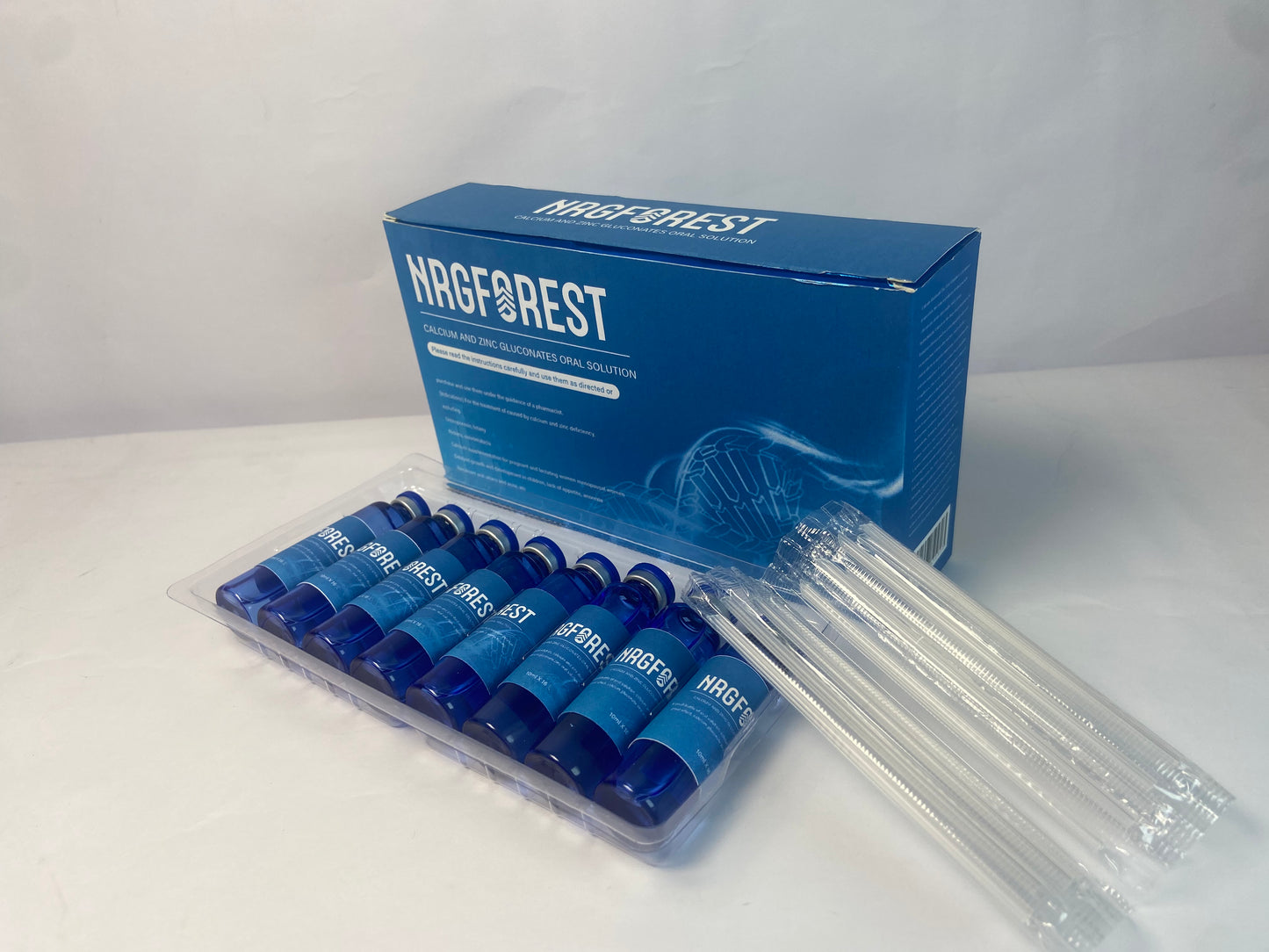 NRGFOREST dietary food supplementsNatural,Liquid Concentrate,a 10ml glass vial,16 sticks per box