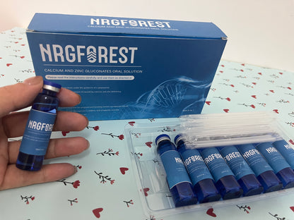 NRGFOREST dietary food supplementsNatural,Liquid Concentrate,a 10ml glass vial,16 sticks per box