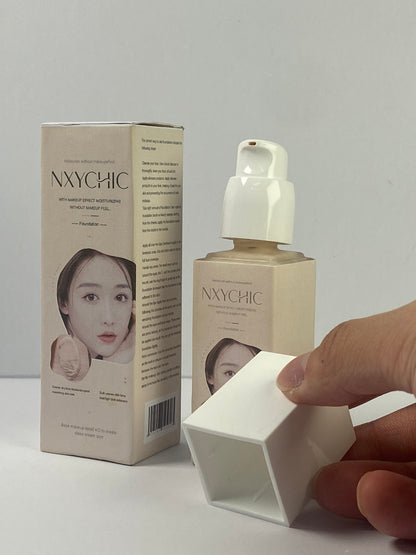 NXYCHIC Liquid foundation Biology 4-in-1 Foundation Hydrating Medium Spectrum Full Coverage Lotion Foundation