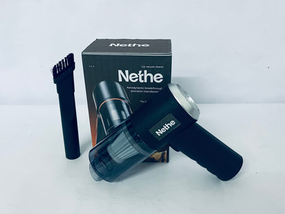 Nethe Car Vacuum Cleaner, Aerodynamic Design, Strong Suction Portable Handheld Mini Vacuum for Car Interior & Home Cleaning