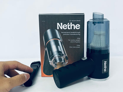 Nethe Car Vacuum Cleaner, Aerodynamic Design, Strong Suction Portable Handheld Mini Vacuum for Car Interior & Home Cleaning