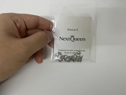 【NextQueen Heart-Chain Layered Bracelet】—— Delicate Elegance for Everyday Style