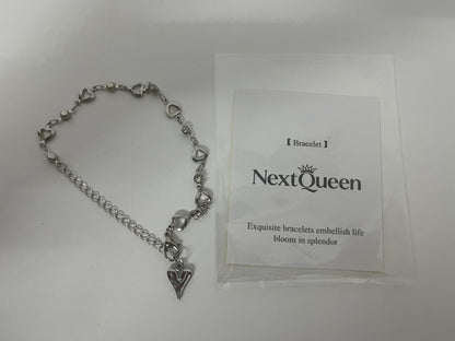 【NextQueen Heart-Chain Layered Bracelet】—— Delicate Elegance for Everyday Style