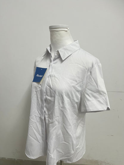 【Nextiger Short-Sleeve White Shirt】—— Versatile & Breathable Daily Essential