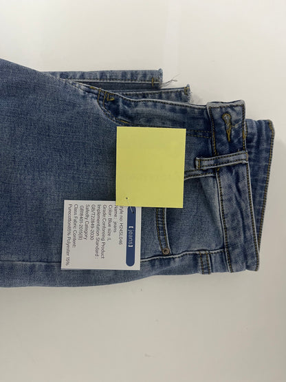 [Nextstory Jeans]——Nextstory High-Waisted Straight Leg Jeans - Slimming & Heightening Raw Hem Cropped Jeans