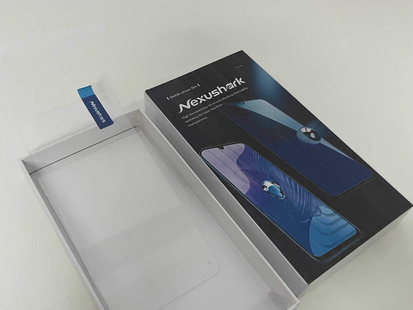[Nexushark Mobile phone screen protectors]-Tempered Glass Screen Protector - Anti-Fingerprint & Scratch-Resistant