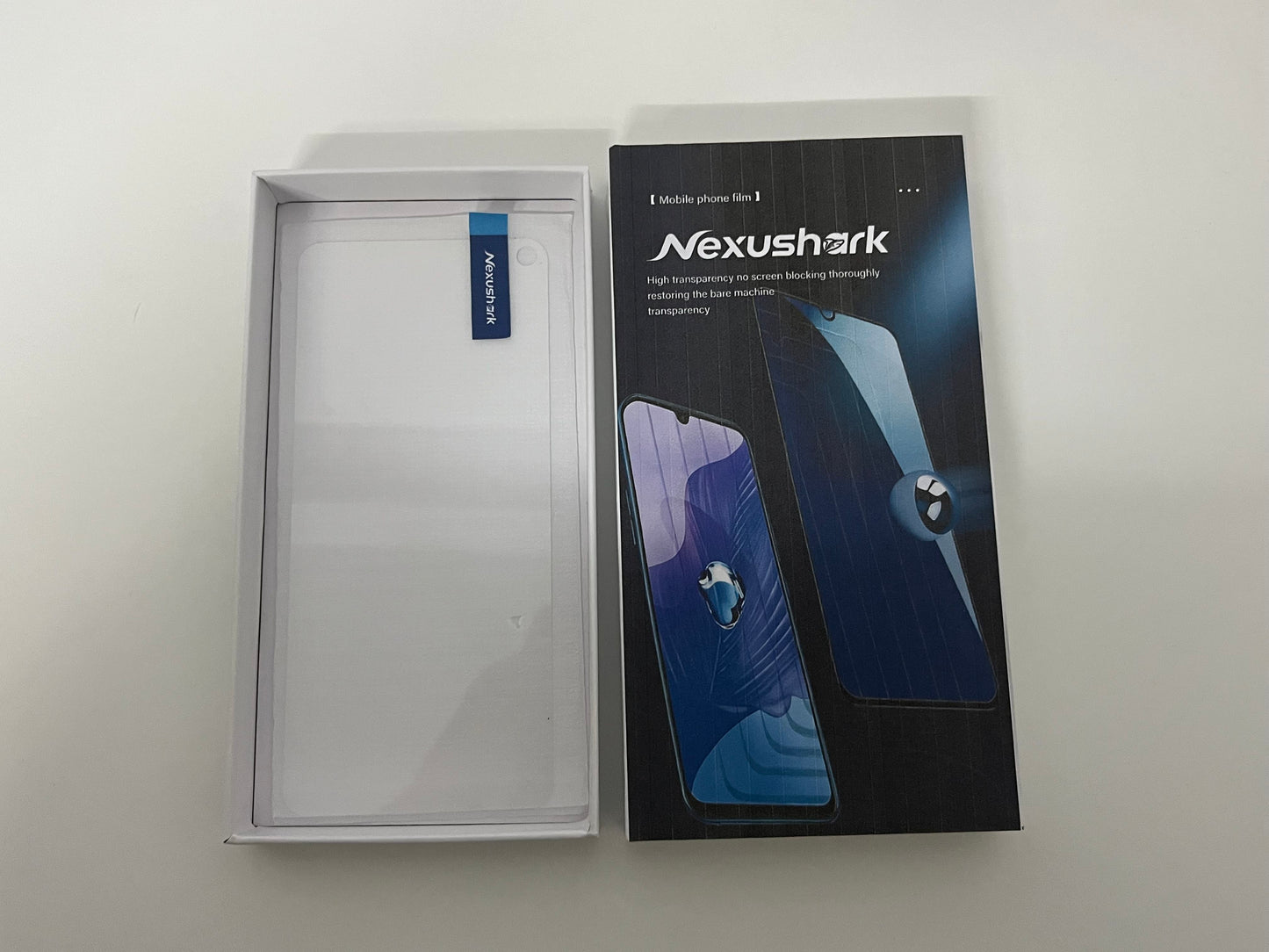 [Nexushark Mobile phone screen protectors]-Tempered Glass Screen Protector - Anti-Fingerprint & Scratch-Resistant
