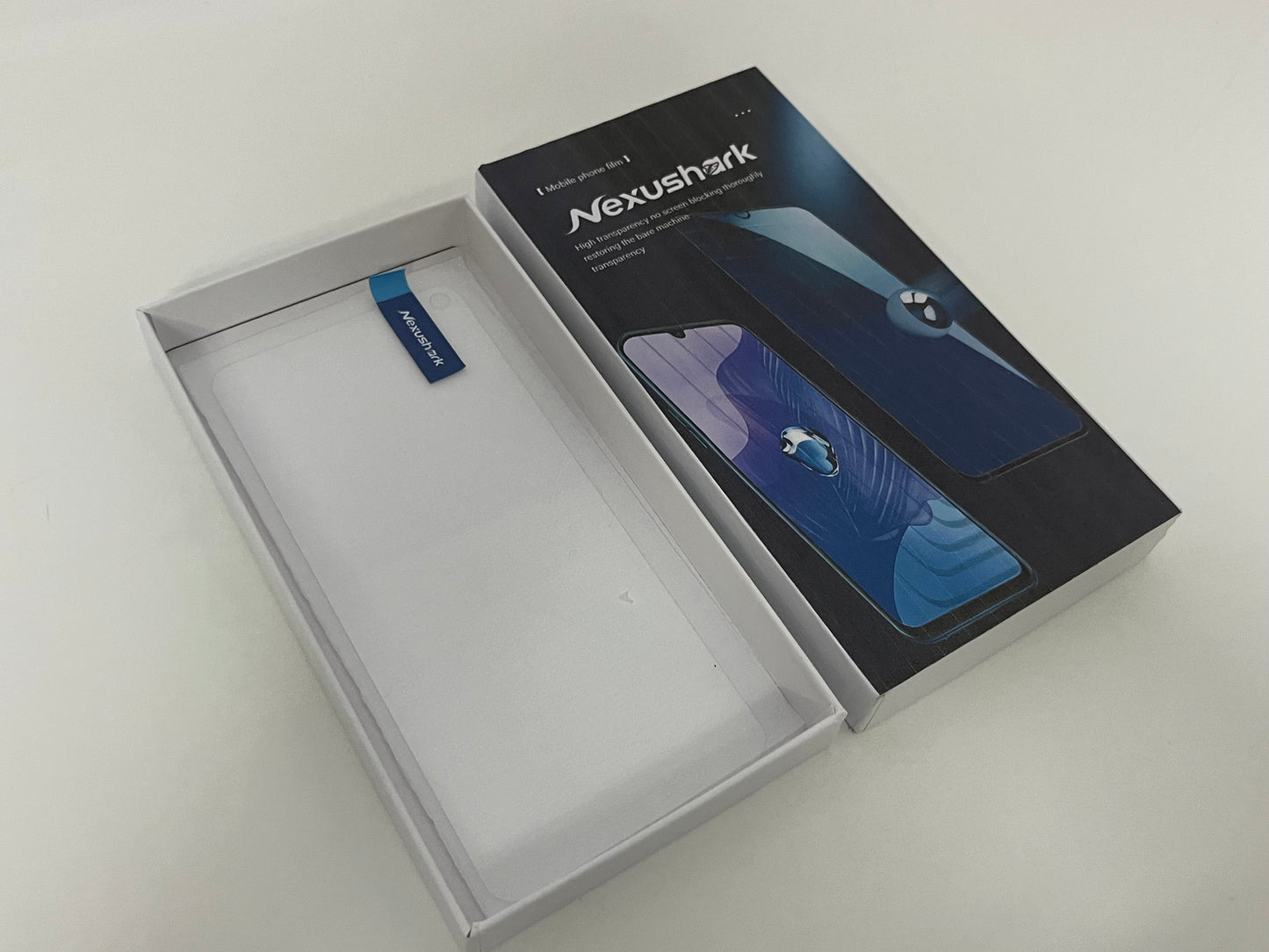 [Nexushark Mobile phone screen protectors]-Tempered Glass Screen Protector - Anti-Fingerprint & Scratch-Resistant