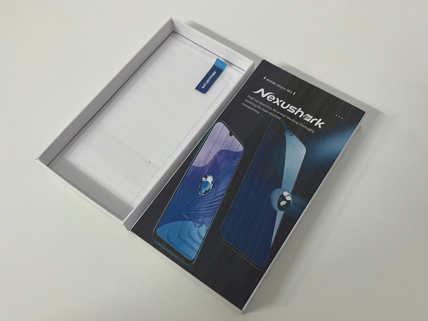 [Nexushark Mobile phone screen protectors]-Tempered Glass Screen Protector - Anti-Fingerprint & Scratch-Resistant