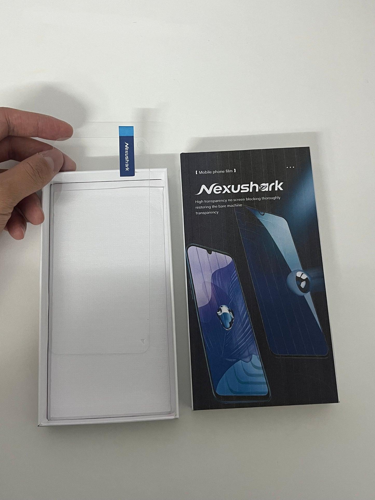 [Nexushark Mobile phone screen protectors]-Tempered Glass Screen Protector - Anti-Fingerprint & Scratch-Resistant