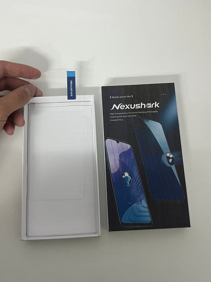 [Nexushark Mobile phone screen protectors]-Tempered Glass Screen Protector - Anti-Fingerprint & Scratch-Resistant