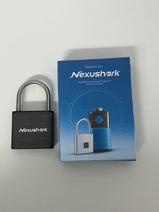 [Nexushark Electric locks]-Smart Fingerprint Padlock - Waterproof Anti-Theft Electronic Lock