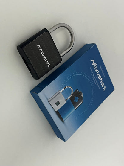 [Nexushark Electric locks]-Smart Fingerprint Padlock - Waterproof Anti-Theft Electronic Lock