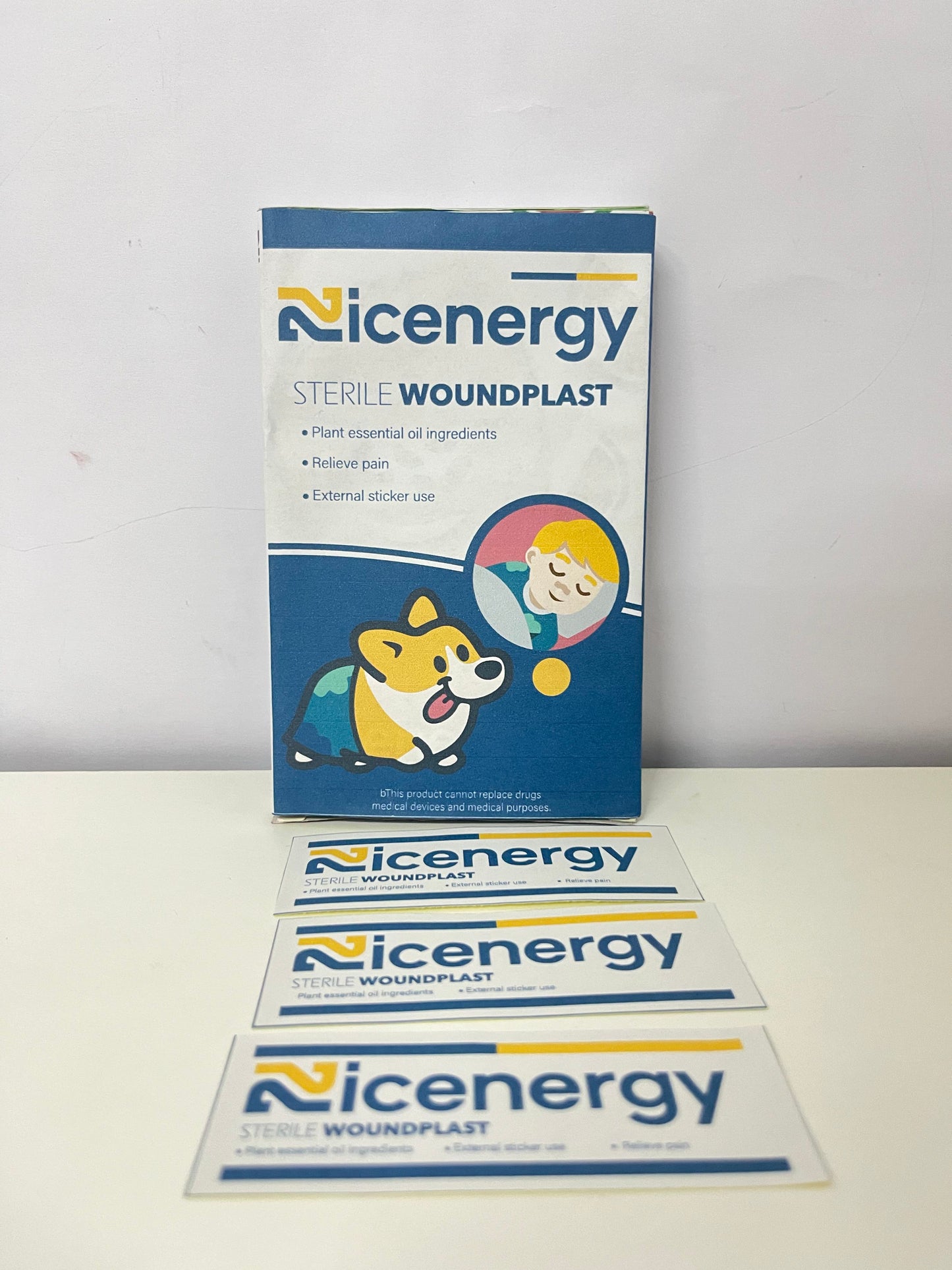 【Nicenergy Sterile Woundplast】—— Gentle Daily Wound Care Helper