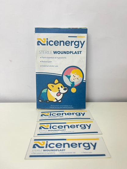 【Nicenergy Sterile Woundplast】—— Gentle Daily Wound Care Helper