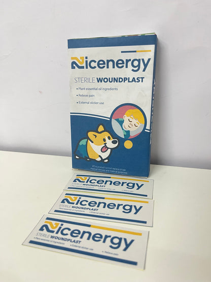 【Nicenergy Sterile Woundplast】—— Gentle Daily Wound Care Helper