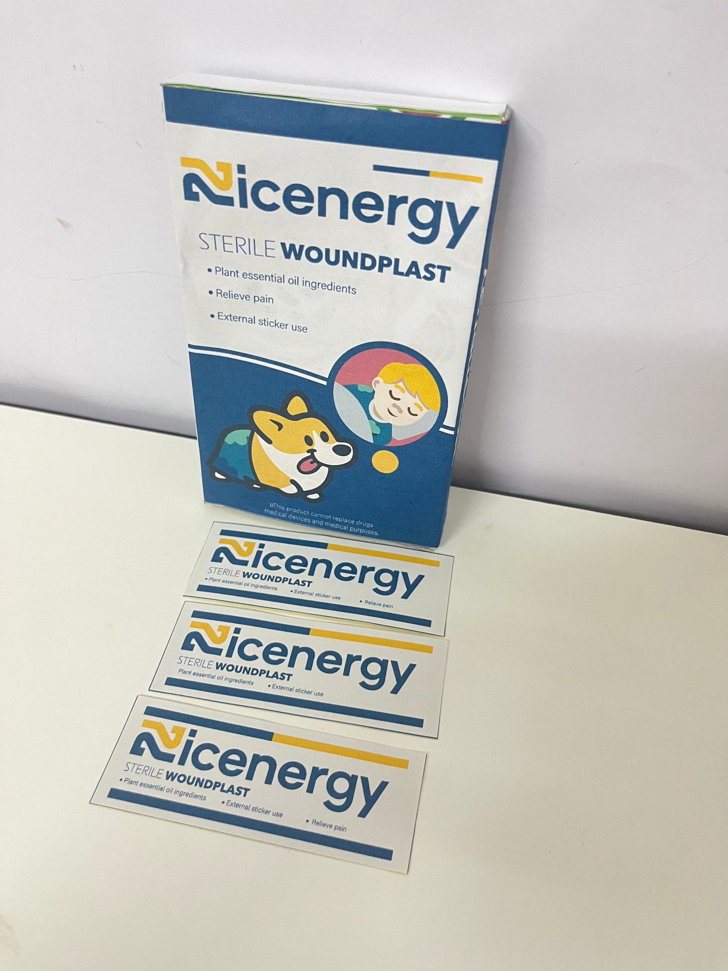 【Nicenergy Sterile Woundplast】—— Gentle Daily Wound Care Helper
