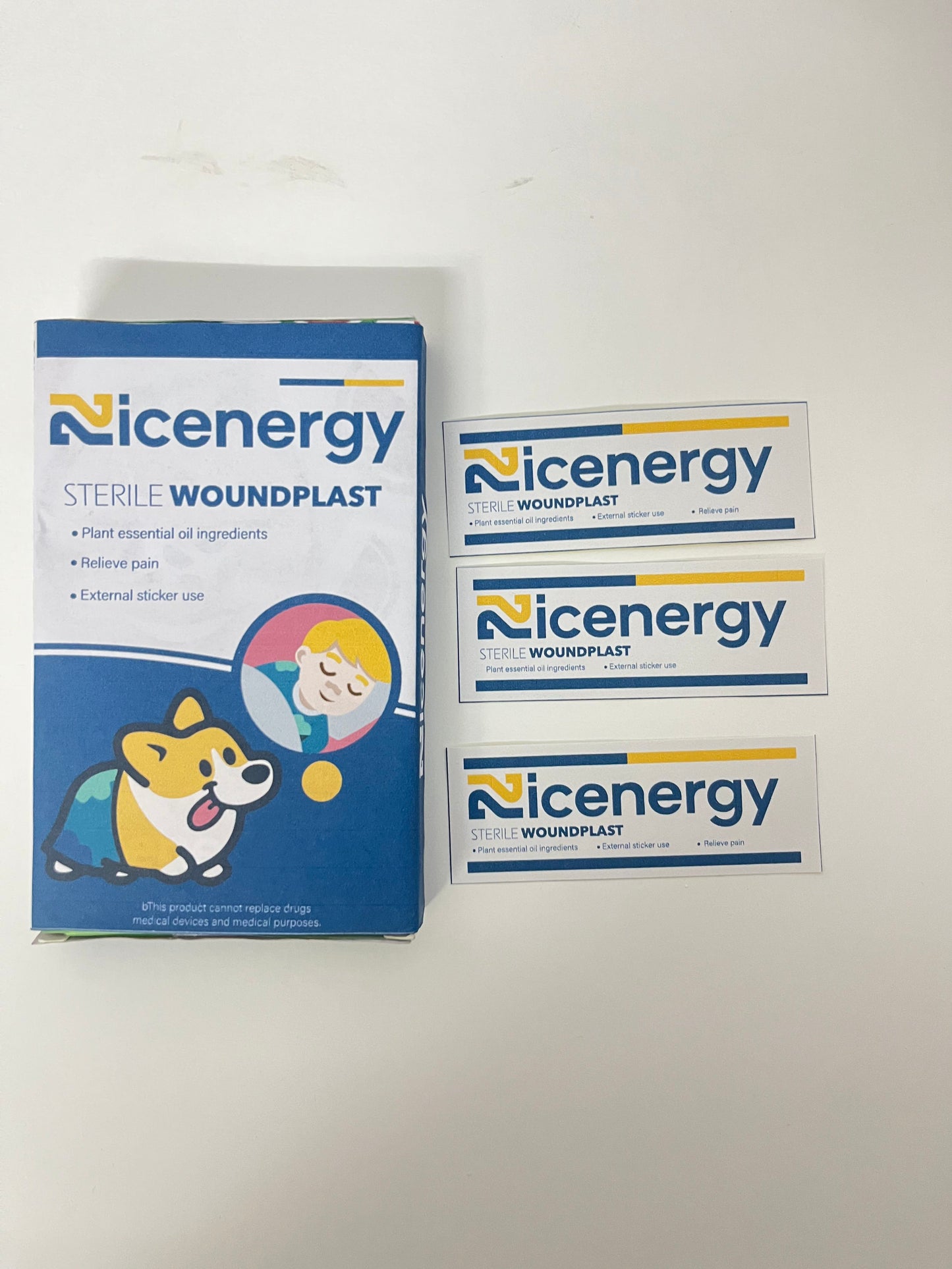 【Nicenergy Sterile Woundplast】—— Gentle Daily Wound Care Helper