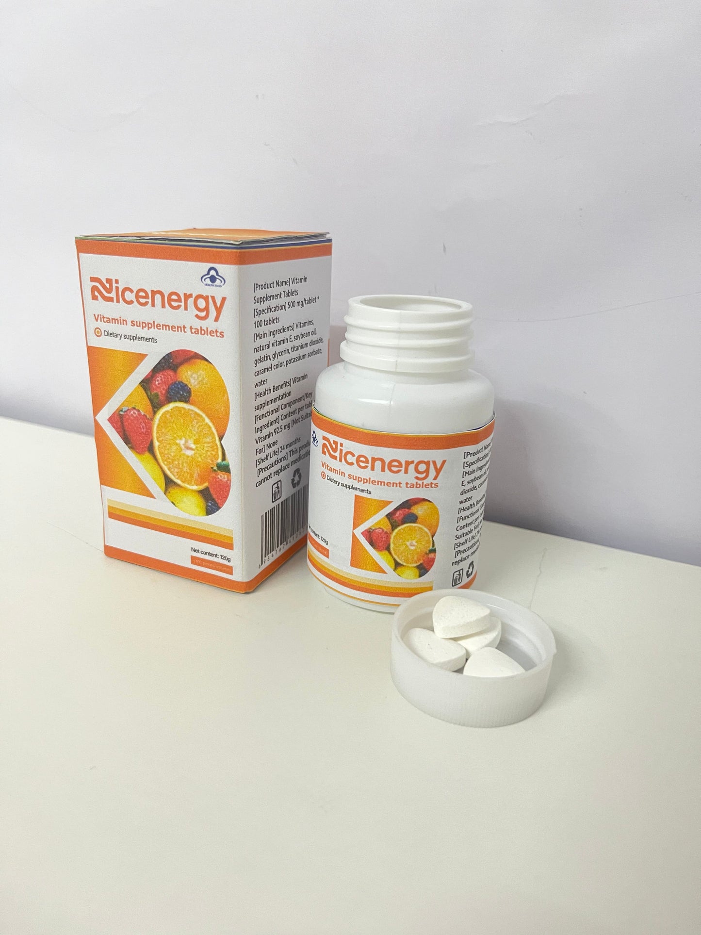 【Nicenergy Vitamin Supplement Tablets】—— Daily Nutritional Boost Option