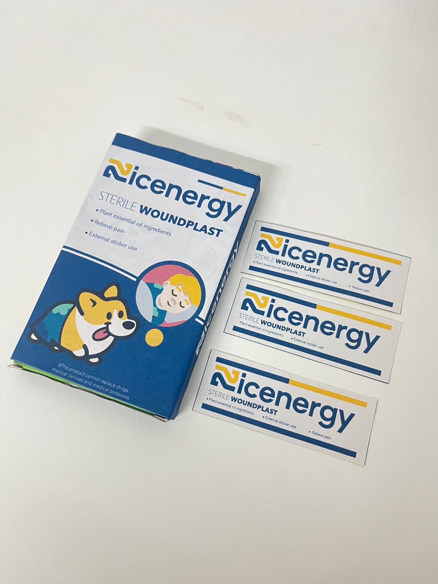 【Nicenergy Sterile Woundplast】—— Gentle Daily Wound Care Helper