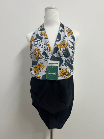 Nicenter Sling swimsuit Floral Halter One-Piece Swimsuit
