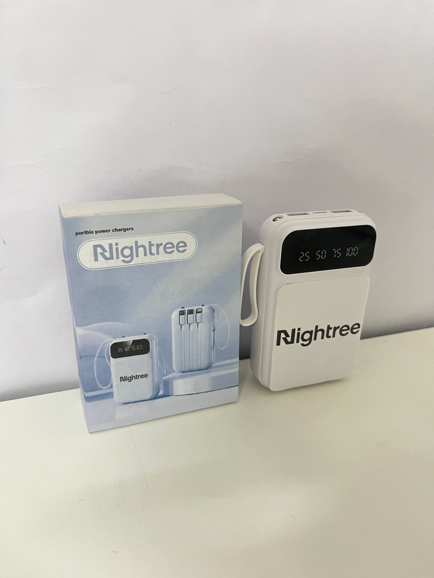 Nightree Portable Digital Display Power Bank
